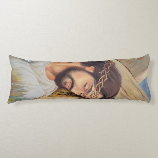 Christlicher Glaube Jesus Christus Seitenschläferkissen (Vorderseite)