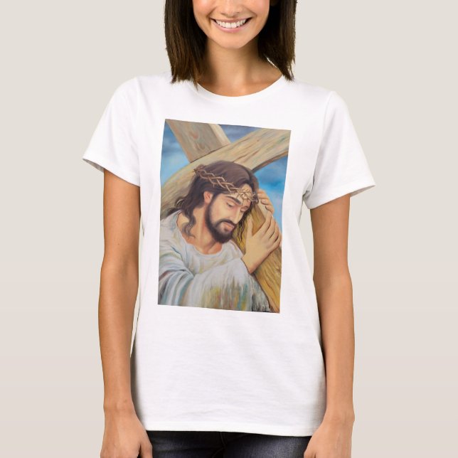 Christlicher Glaube Jesus Christus T-Shirt (Vorderseite)