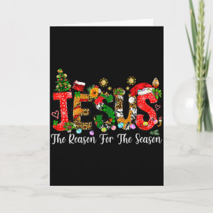 Christlicher Glaube Jesus ist der Grund für die Ja Karte