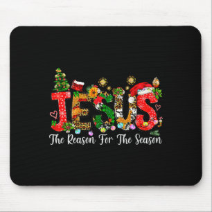 Christlicher Glaube Jesus ist der Grund für die Ja Mousepad