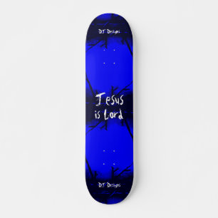 Christlicher Glaube Jesus ist Lord Skateboard