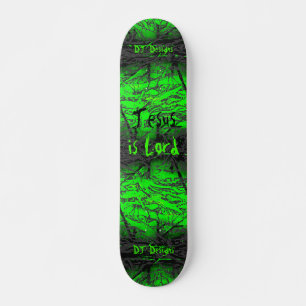 Christlicher Glaube Jesus ist Lord Skateboard