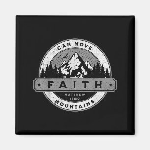 Christlicher Glaube kann Berge versetzen - Matthäu Magnet