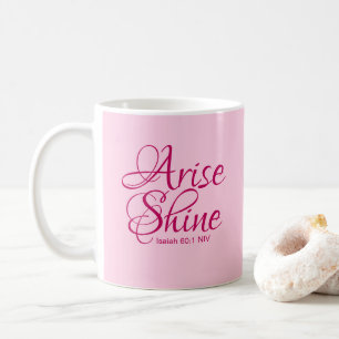 Christlicher Glaube kommt auf und das Shine Bible Kaffeetasse