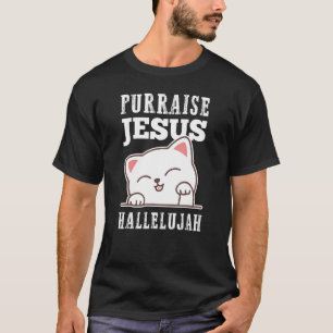 Christlicher Glaube Purta Jesus Hallelujah Niedlic T-Shirt