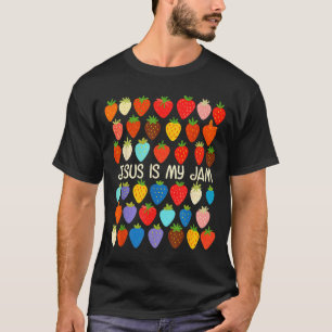 Christlicher Glaube Religiöse Erdbeere Jesus Das I T-Shirt