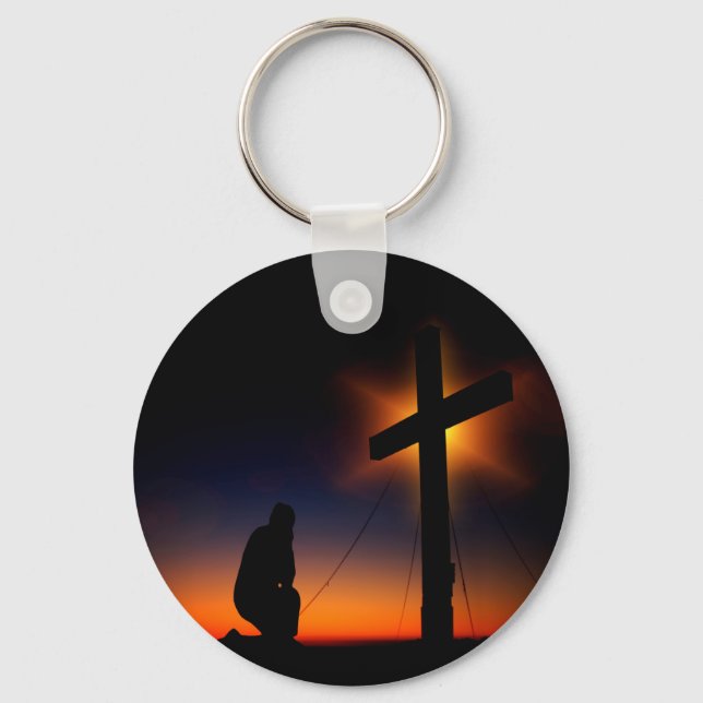 Christlicher Glaube Schlüsselanhänger (Vorderseite)