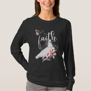 Christlicher Glaube Schöne Taube der Friedensbibli T-Shirt