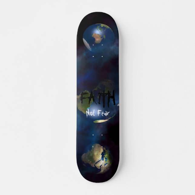 Christlicher Glaube Skateboard (Vorne)