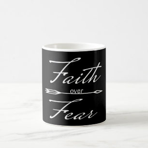 Christlicher Glaube über Angst Kaffeetasse