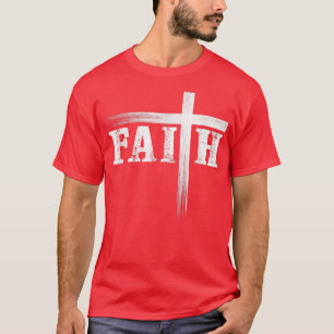 Christlicher Glaube und Kreuz glauben an Jesus Chr T-Shirt