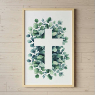Christlicher Glaube, Wertposter-Papier (Halbglanz) Poster