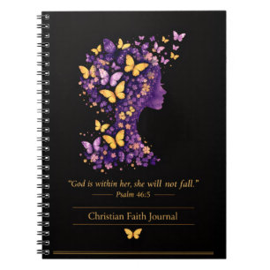 Christlicher Glaubensjournal – Psalm 46,5 Notizblock