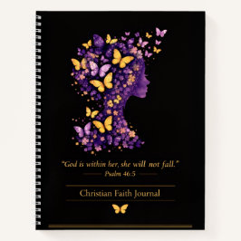 Christlicher Glaubensjournal – Psalm 46,5 Notizbuch
