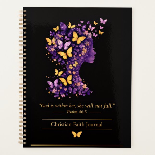 Christlicher Glaubensjournal – Psalm 46,5 Planer (Vorderseite)