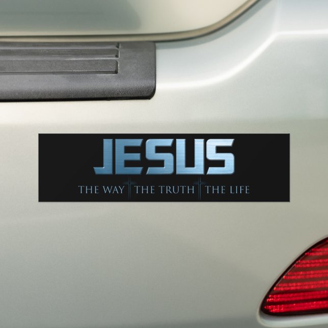 Christlicher Glaubensstichvers: Wahrheitsleben Jes Autoaufkleber (Auf Auto)