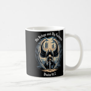 Christlicher gotischer Schutzengel Bibelzitat Psal Kaffeetasse