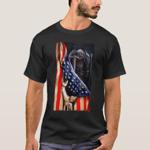 Christlicher Gott des Kriegers Jesu Amerikanische  T-Shirt