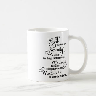 Christlicher Gott gibt mir die Gelassenheit, zu be Kaffeetasse