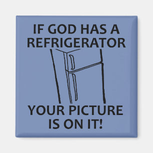 Christlicher Gott Kühlschrank Ihr Bild Magnet