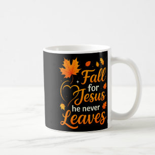 Christlicher Herbst für Jesus Er verlässt den Glau Kaffeetasse