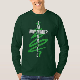 Christlicher IMMANUEL WAY MAKER Jesus Weihnachtsba T-Shirt