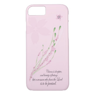 Christlicher iPhone 7 Fall: Frau der Sprichwort-31 iPhone 8/7 Hülle