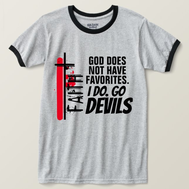 Christlicher Jesus Faith Abstrakte Cross Sports De T-Shirt (Design vorne)