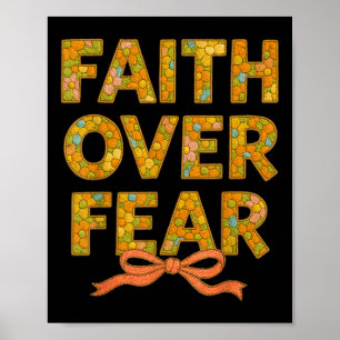 Christlicher Jesus Gott Lover Bläserstickerei Glau Poster