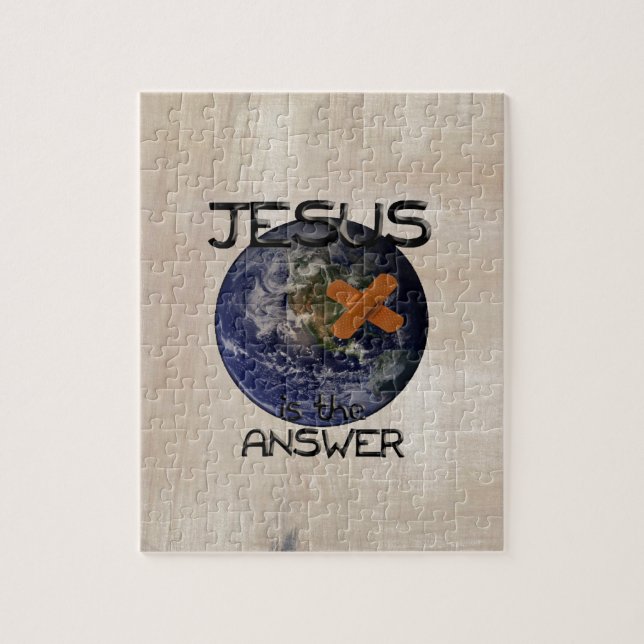 Christlicher Jesus ist die Antwort (Vertikal)
