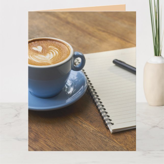 CHRISTLICHER KAFFEE GEBURTSTAG PHILIPPIANER 1:3 KARTE (Vorderseite)