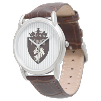 Christlicher König von König Löwen Armbanduhr