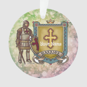 Christlicher Krieger für Gott Ornament