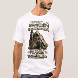 Christlicher Krieger Gebetsritter Inspirierend T-Shirt