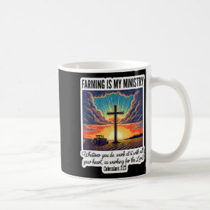 Christlicher Landwirt Landwirtschaft ist mein Mini Kaffeetasse