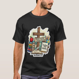 Christlicher Lehrer Lehren ist mein Dienst Bibelve T-Shirt