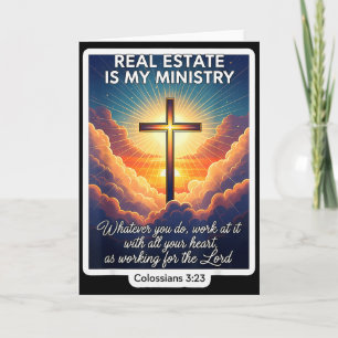 Christlicher Makler Immobilien Sind Mein Ministeri Karte