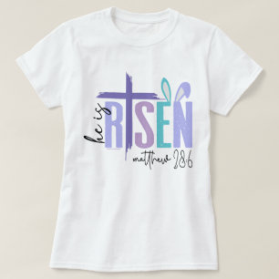 Christlicher Osterglauben T-Shirt - Er ist auferst