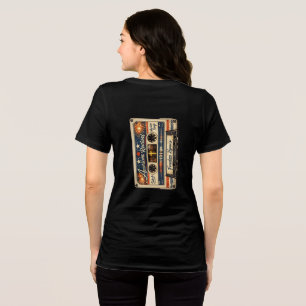 Christlicher patriotischer Entwurf 'Glaube leitet Tri-Blend Shirt