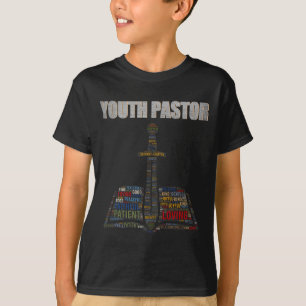 Christlicher Pfarrer Wortwolke Jugendpastor Apprec T-Shirt
