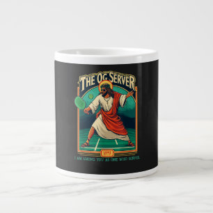 Christlicher Pickleball Jesus Jumbo-Tasse
