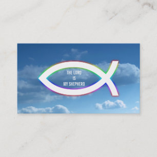 Christlicher Priester   Pastor-  Visitenkarte