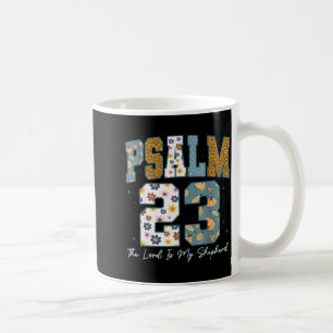Christlicher Psalm 23 Retro Der Herr ist mein Hirt Kaffeetasse