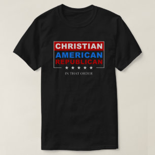 Christlicher republikanischer Patriotic USA Faith T-Shirt