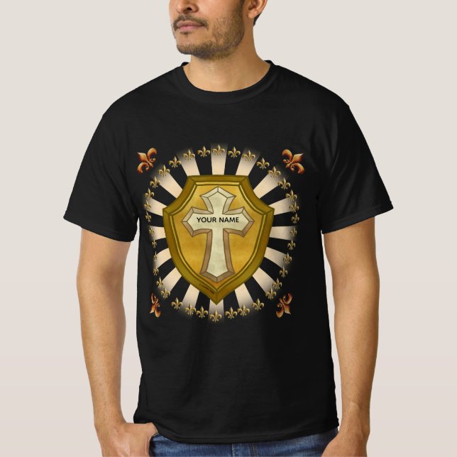 Christlicher Schild T-Shirt (Vorderseite)