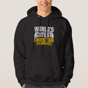 Christlicher Schlagzeuger Kirchenanbetung Schlagze Hoodie