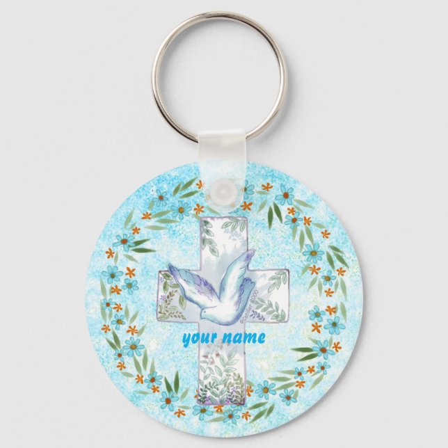 Christlicher Schlüsselanhänger (Vorderseite)