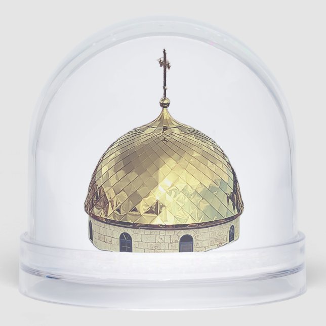 Christlicher Schneeglobe Schneekugeln (Vorderseite)