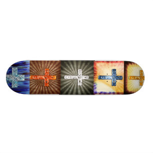 Christlicher Skateboard