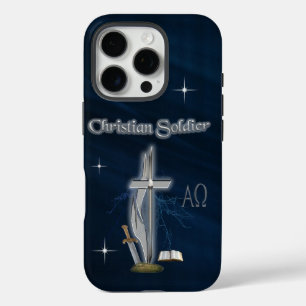 Christlicher Soldat iPhone 16 Pro Hülle